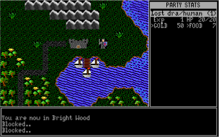 DBQuest town and bridge screenshot